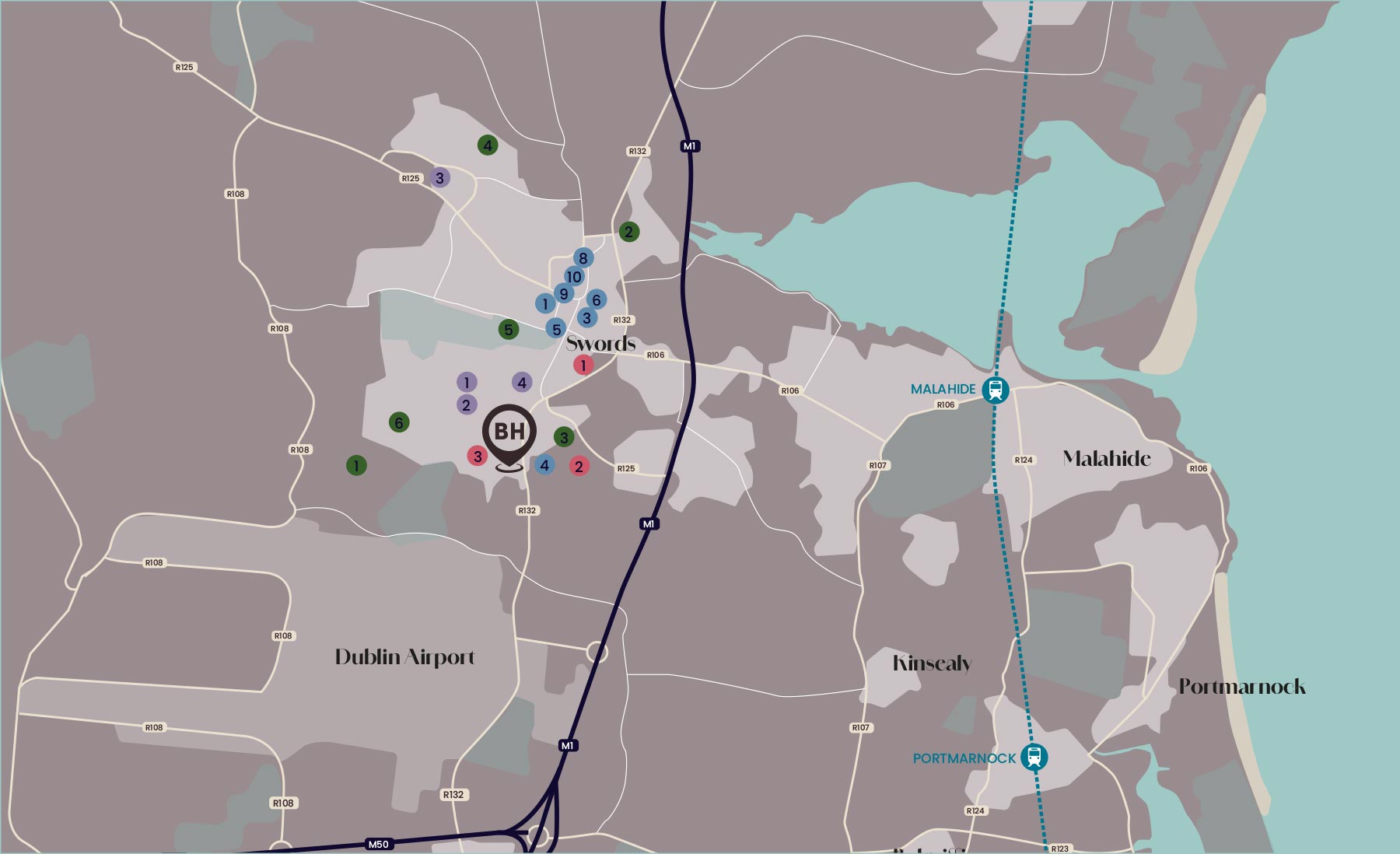 Location Map for Boroimhe Hazel